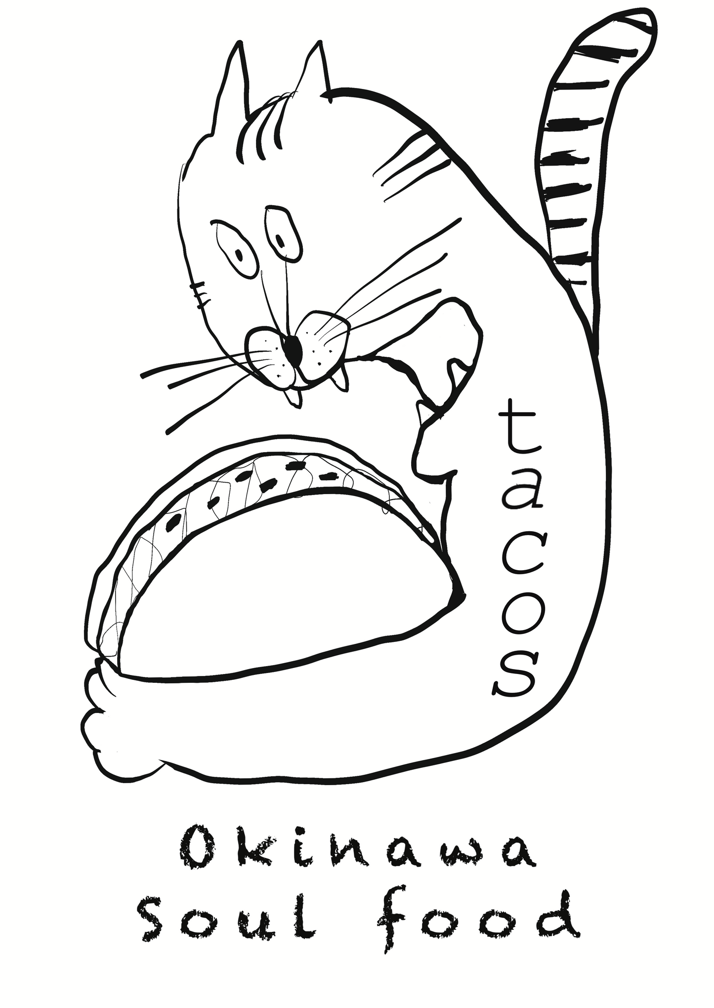 【レーザー刻印オプション】sketch mark "Okinawa time"