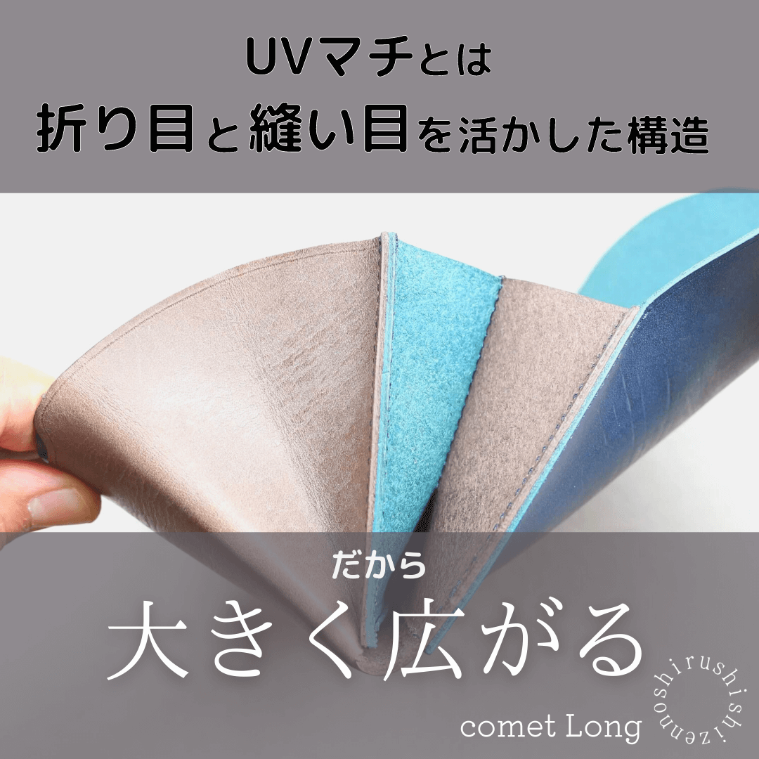 コンパクトな長財布comet Long