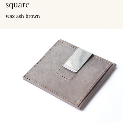 MINCHO-EN-2026-07-30|6953099165851|40674868887707|square|wax ash brown| 本革財布・革小物 しぜんのしるし