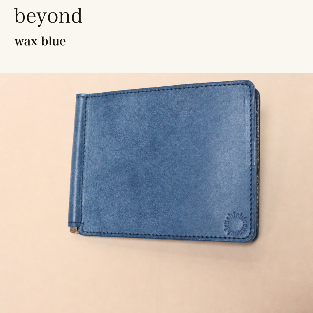 MINCHO-EN-2026-07-30|6953123217563|43584092012699|beyond|wax blue| 本革財布・革小物 しぜんのしるし