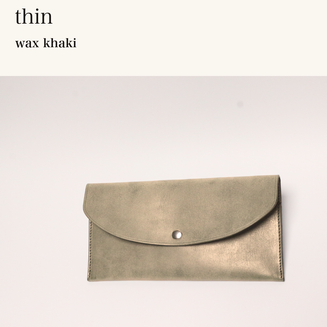MINCHO-EN-2026-07-30|6953128165531|43761143709851|thin|wax khaki| 本革財布・革小物 しぜんのしるし