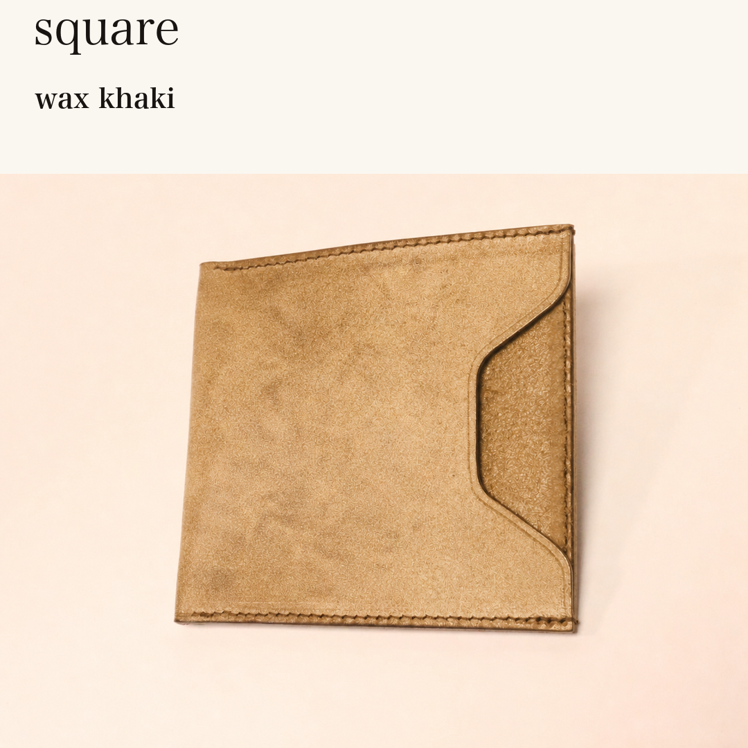 MINCHO-EN-2026-07-30|6953099165851|43766379643035|square|wax khaki| 本革財布・革小物 しぜんのしるし