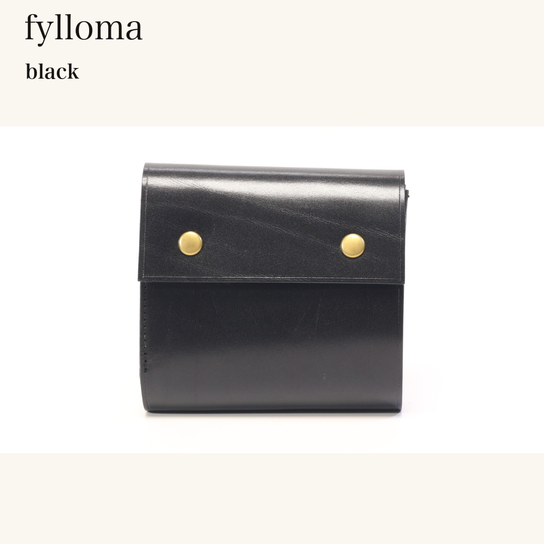 MINCHO-EN-2026-07-30|8425627517083|46144118128795|fylloma|black| 本革財布・革小物 しぜんのしるし