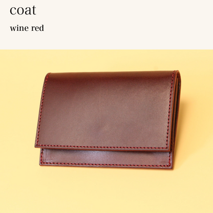 MINCHO-EN-2026-07-30|7778814427291|46753414807707|coat|wine red| 本革財布・革小物 しぜんのしるし