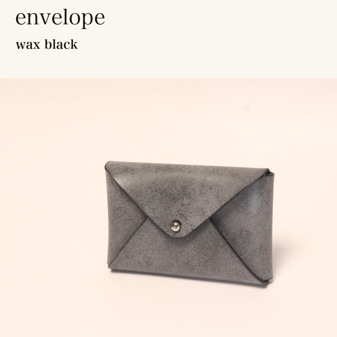 MINCHO-EN-2026-07-30|6953106997403|46753441054875|envelope|wax black| 本革財布・革小物 しぜんのしるし