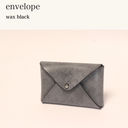 MINCHO-EN-2026-07-30|6953106997403|46753441054875|envelope|wax black| 本革財布・革小物 しぜんのしるし