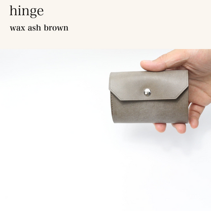 MINCHO-EN-2026-07-30|6953120170139|46753450524827|hinge|wax ash brown| 本革財布・革小物 しぜんのしるし