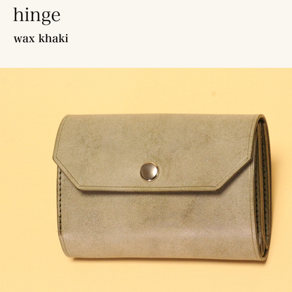 MINCHO-EN-2026-07-30|6953120170139|46753450852507|hinge|wax khaki| 本革財布・革小物 しぜんのしるし