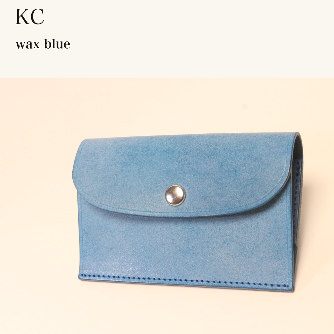 MINCHO-EN-2026-07-30|6953128919195|46753453703323|KC|wax blue| 本革財布・革小物 しぜんのしるし