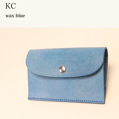 MINCHO-EN-2026-07-30|6953128919195|46753453703323|KC|wax blue| 本革財布・革小物 しぜんのしるし