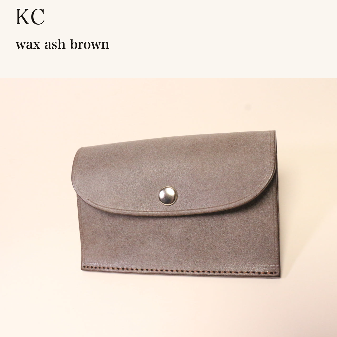 MINCHO-EN-2026-07-30|6953128919195|46753454162075|KC|wax ash brown| 本革財布・革小物 しぜんのしるし