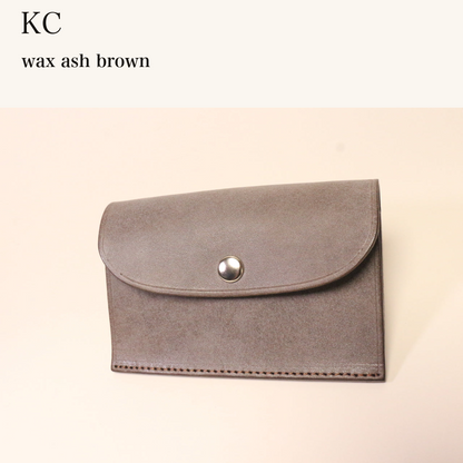 MINCHO-EN-2026-07-30|6953128919195|46753454162075|KC|wax ash brown| 本革財布・革小物 しぜんのしるし