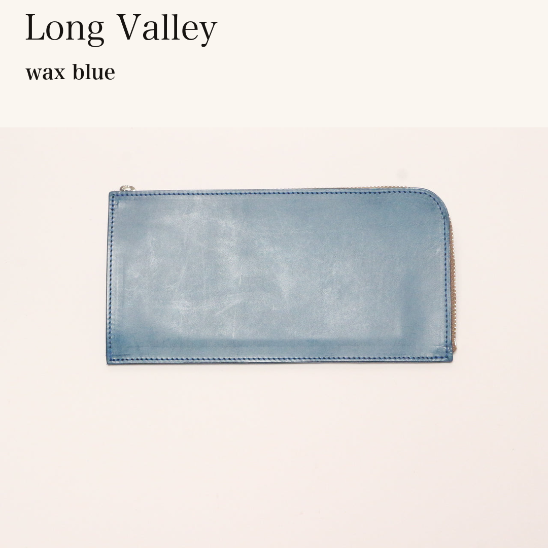MINCHO-EN-2026-07-30|8483173269659|46753455669403|Long Valley|wax blue| 本革財布・革小物 しぜんのしるし