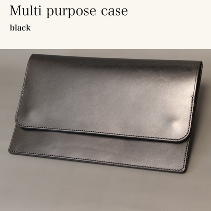 MINCHO-EN-2026-07-30|7774480367771|46753459077275|Multi purpose case|black| 本革財布・革小物 しぜんのしるし