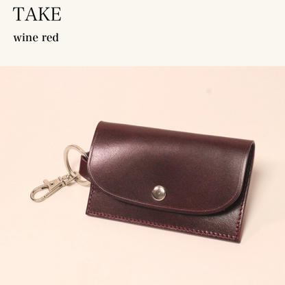 MINCHO-EN-2026-07-30|7194790101147|46753461600411|TAKE|wine red| 本革財布・革小物 しぜんのしるし