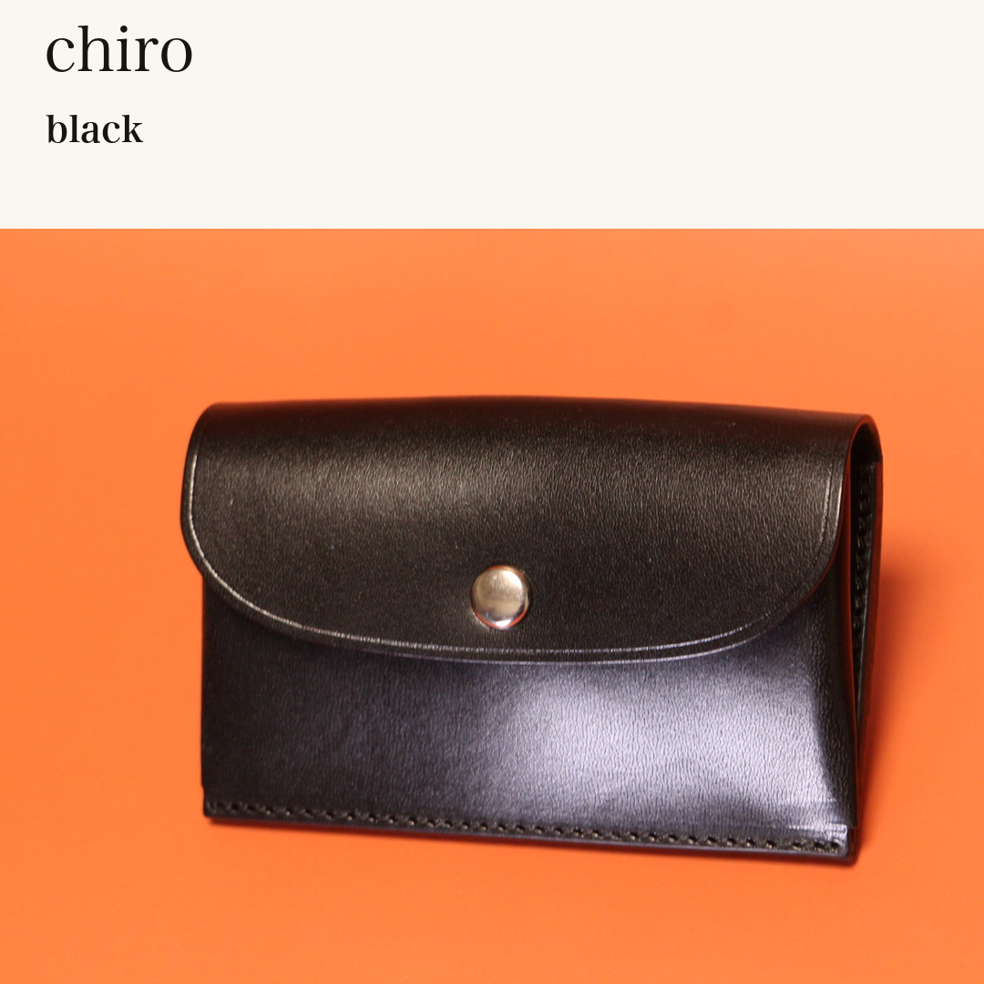 MINCHO-EN-2026-07-30|6953129869467|46753469857947|chiro|black| 本革財布・革小物 しぜんのしるし