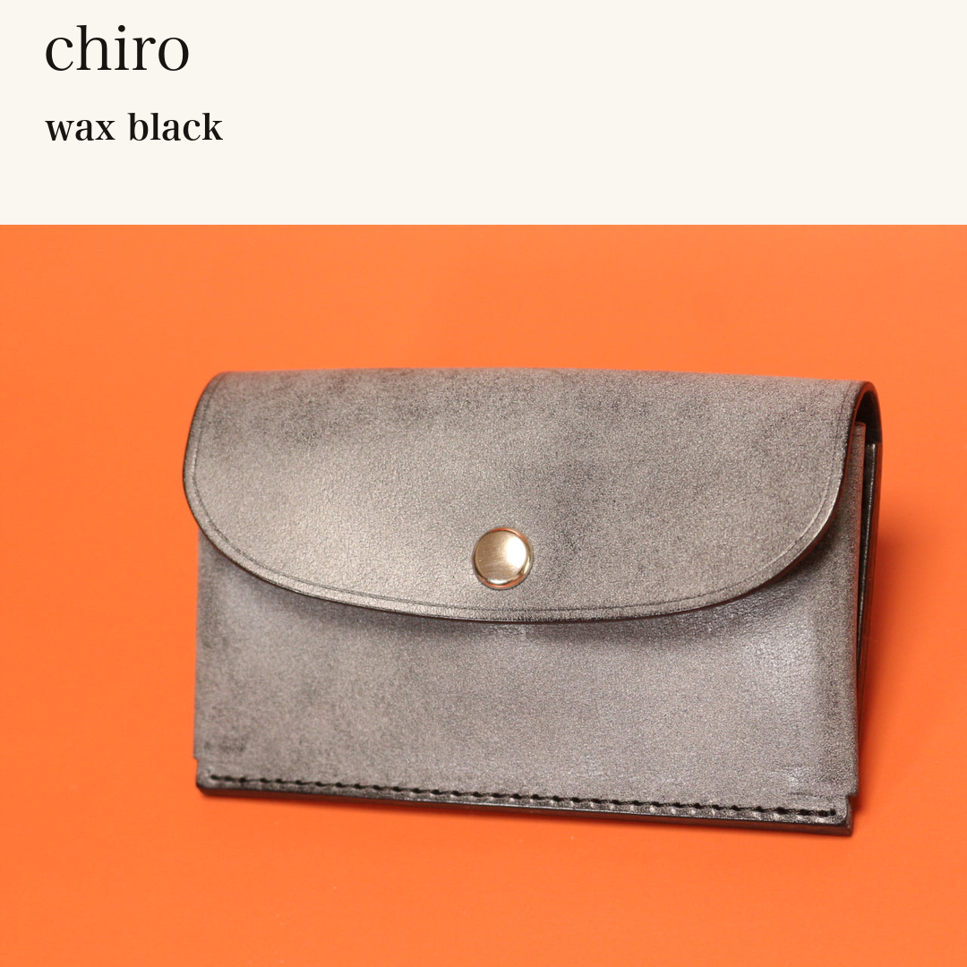 MINCHO-EN-2026-07-30|6953129869467|46753470840987|chiro|wax black| 本革財布・革小物 しぜんのしるし