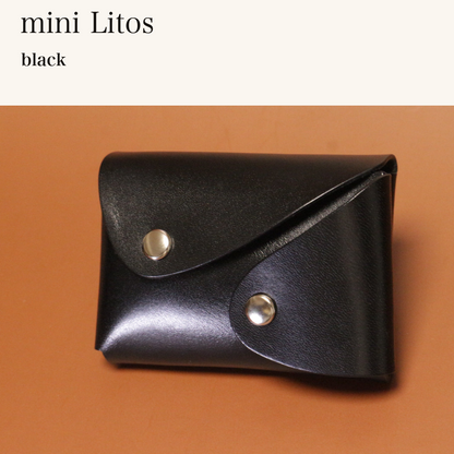 MINCHO-EN-2026-07-30|7725416349851|46753477525659|mini Litos|black| 本革財布・革小物 しぜんのしるし