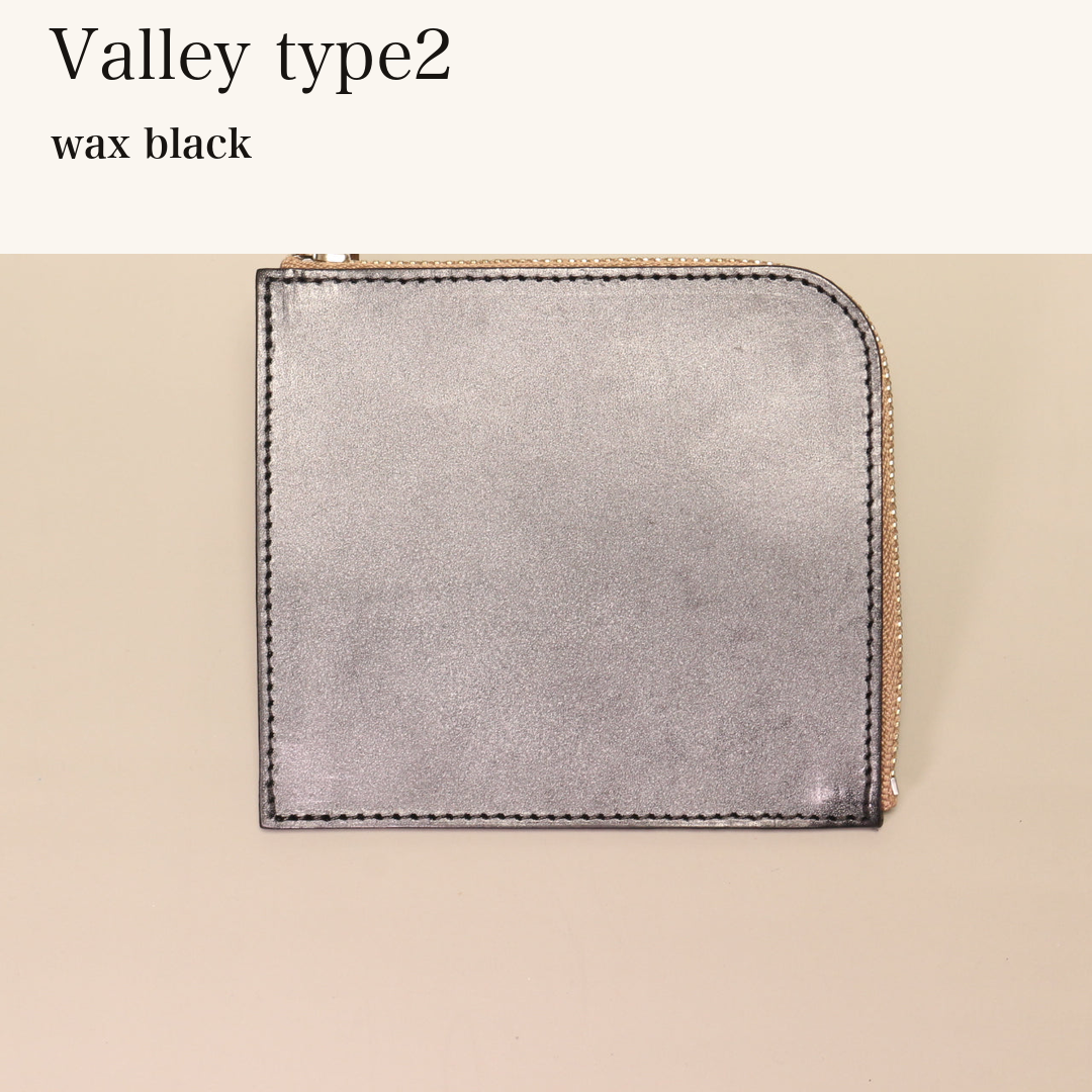 MINCHO-EN-2026-07-30|6953125347483|46753489748123|Valley type2|wax black| 本革財布・革小物 しぜんのしるし