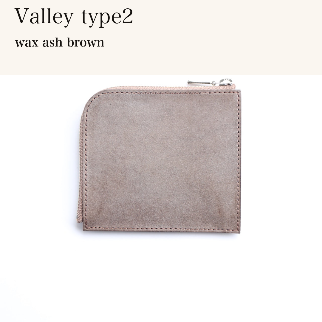 MINCHO-EN-2026-07-30|6953125347483|46753491550363|Valley type2|wax ash brown| 本革財布・革小物 しぜんのしるし