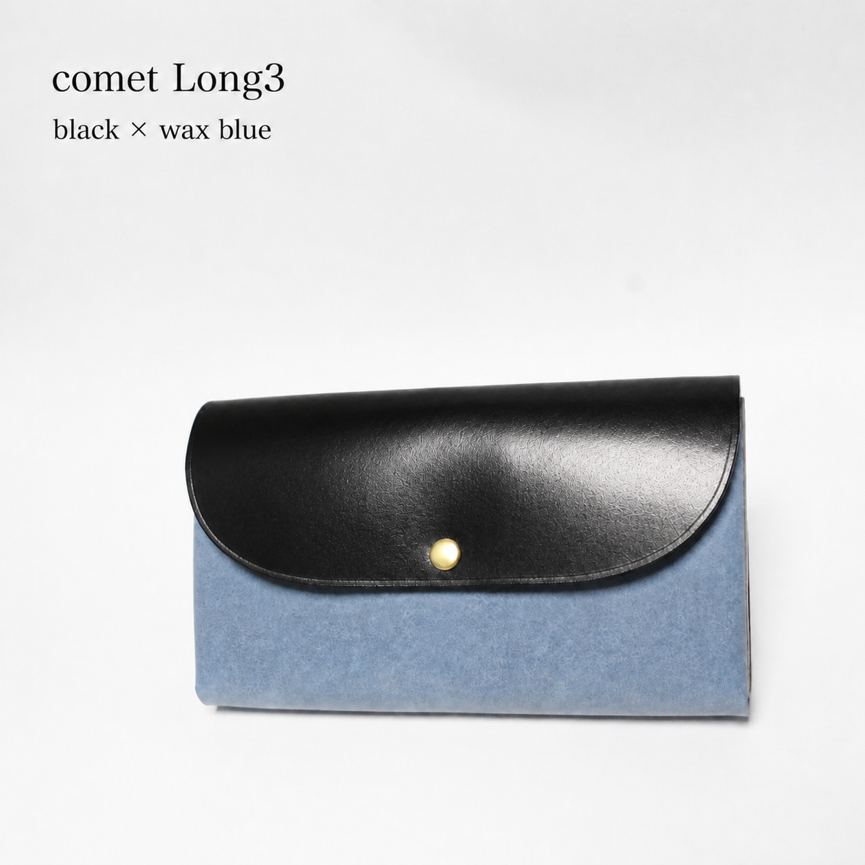 comet Long3 spacious long wallet handmade leather product view