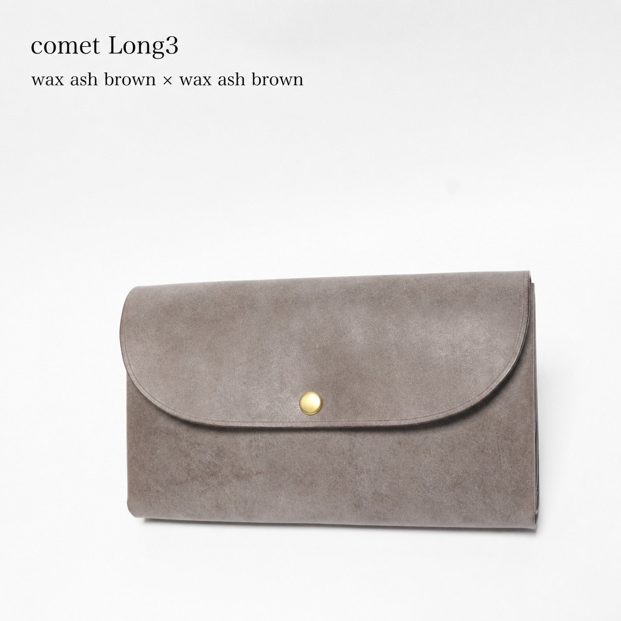 comet Long3 spacious long wallet handmade leather product view 63