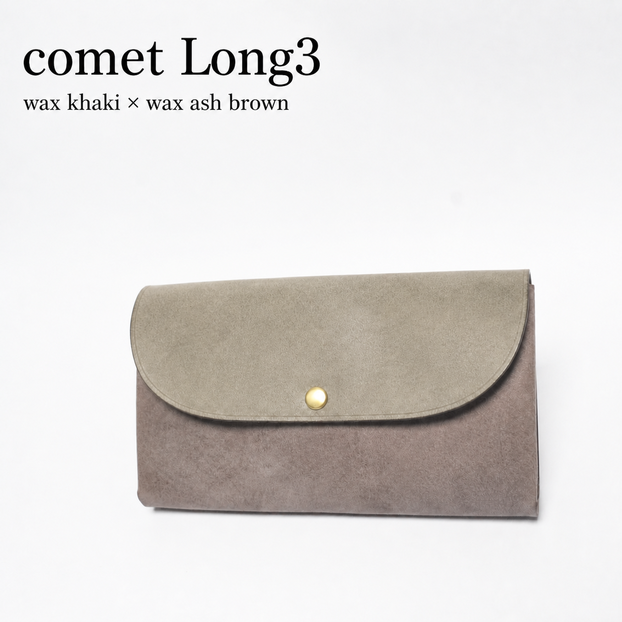 comet Long3 spacious long wallet handmade leather product view 71