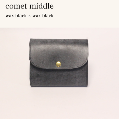 MINCHO-EN-2026-07-30|8438069461147|46753750941851|comet middle|wax black|wax black 本革財布・革小物 しぜんのしるし