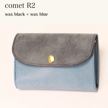 BICOLOR-MINCHO-EN-2026-07-30|7220004880539|46753753104539|comet R2|wax black|wax blue 本革財布・革小物 しぜんのしるし