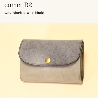 BICOLOR-MINCHO-EN-2026-07-30|7220004880539|46753753202843|comet R2|wax black|wax khaki 本革財布・革小物 しぜんのしるし