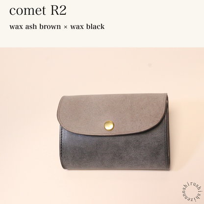 BICOLOR-MINCHO-EN-2026-07-30|7220004880539|46753753858203|comet R2|wax ash brown|wax black 本革財布・革小物 しぜんのしるし