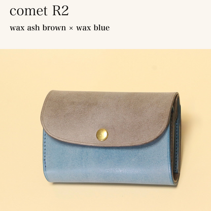 BICOLOR-MINCHO-EN-2026-07-30|7220004880539|46753753890971|comet R2|wax ash brown|wax blue 本革財布・革小物 しぜんのしるし