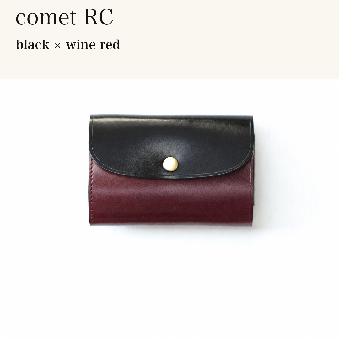 MINCHO-EN-2026-07-30|7214802993307|46753754316955|comet RC|black|wine red 本革財布・革小物 しぜんのしるし