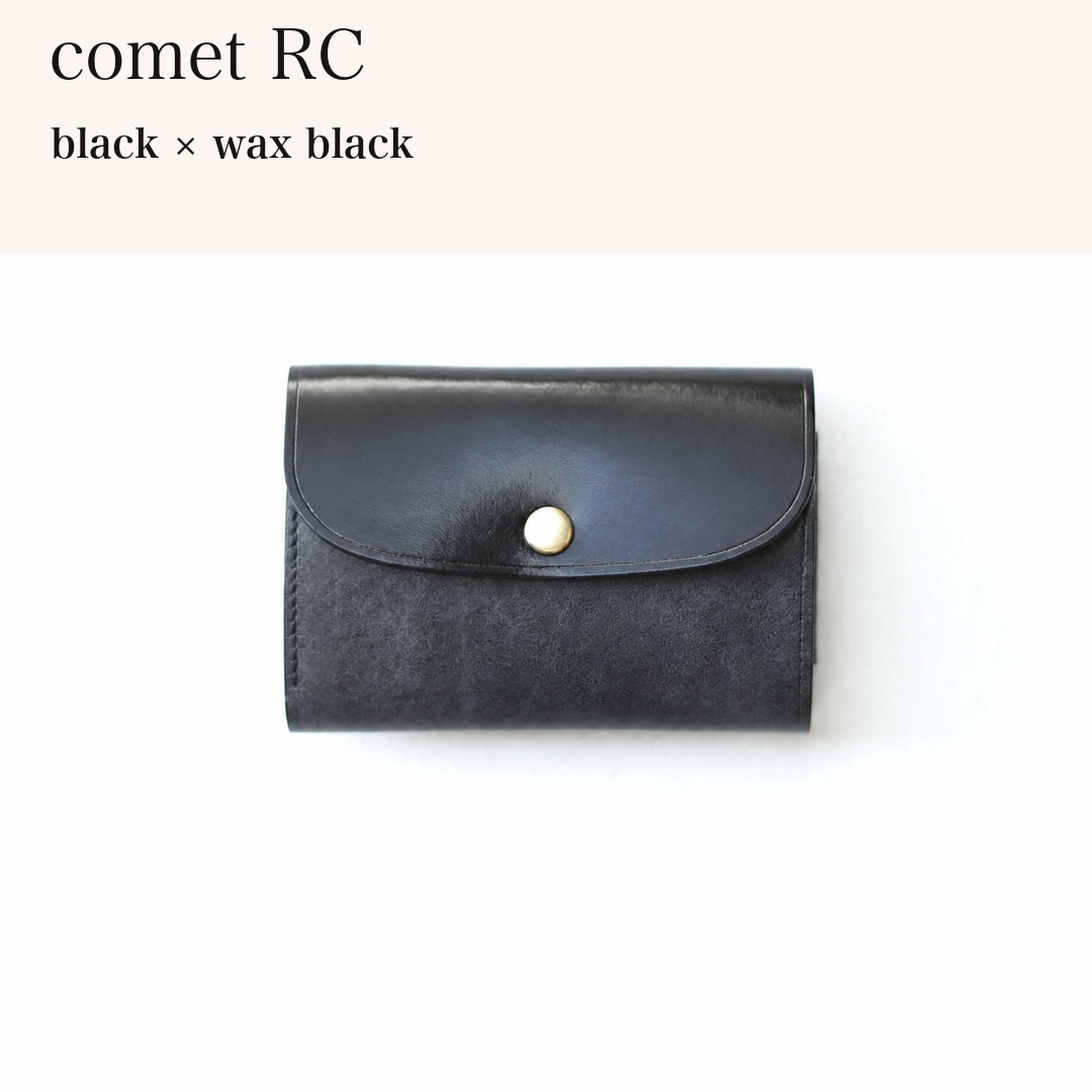 MINCHO-EN-2026-07-30|7214802993307|46753754382491|comet RC|black|wax black 本革財布・革小物 しぜんのしるし