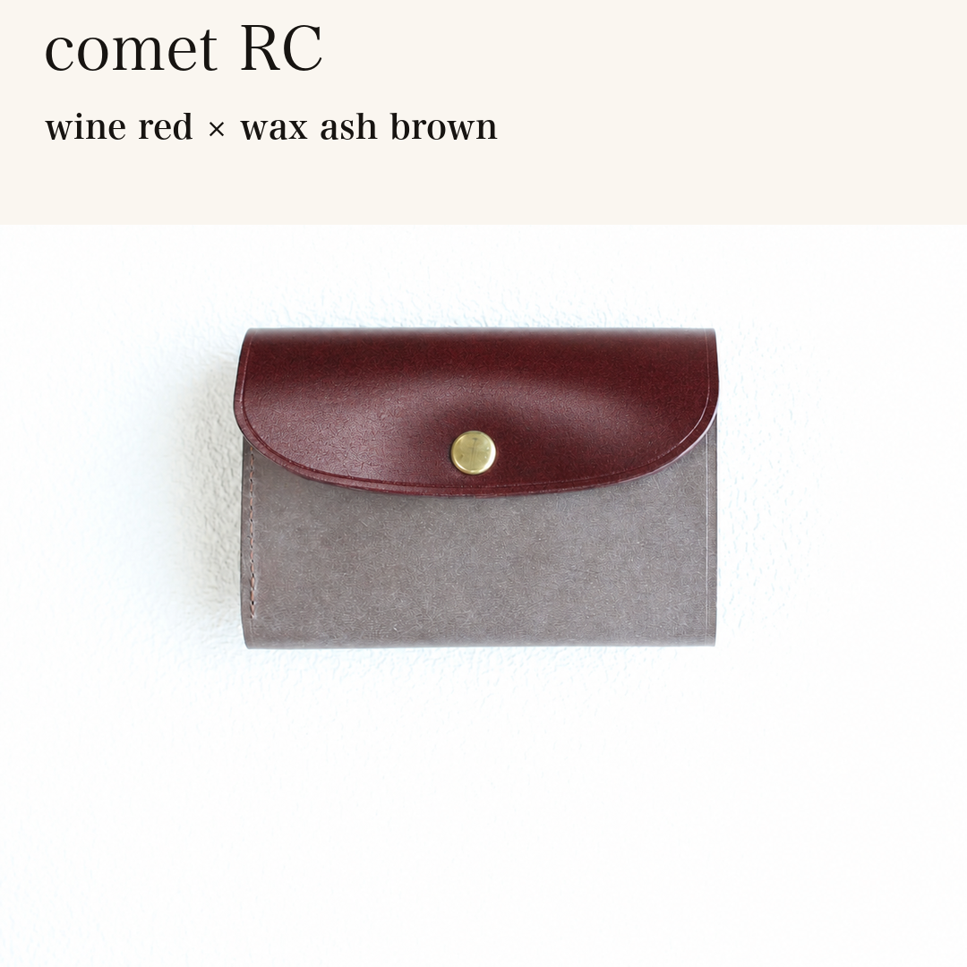 MINCHO-EN-2026-07-30|7214802993307|46753754742939|comet RC|wine red|wax ash brown 本革財布・革小物 しぜんのしるし