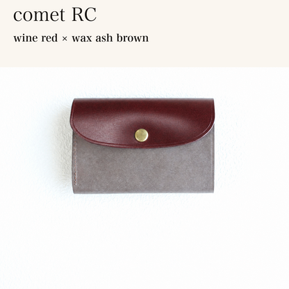 MINCHO-EN-2026-07-30|7214802993307|46753754742939|comet RC|wine red|wax ash brown 本革財布・革小物 しぜんのしるし