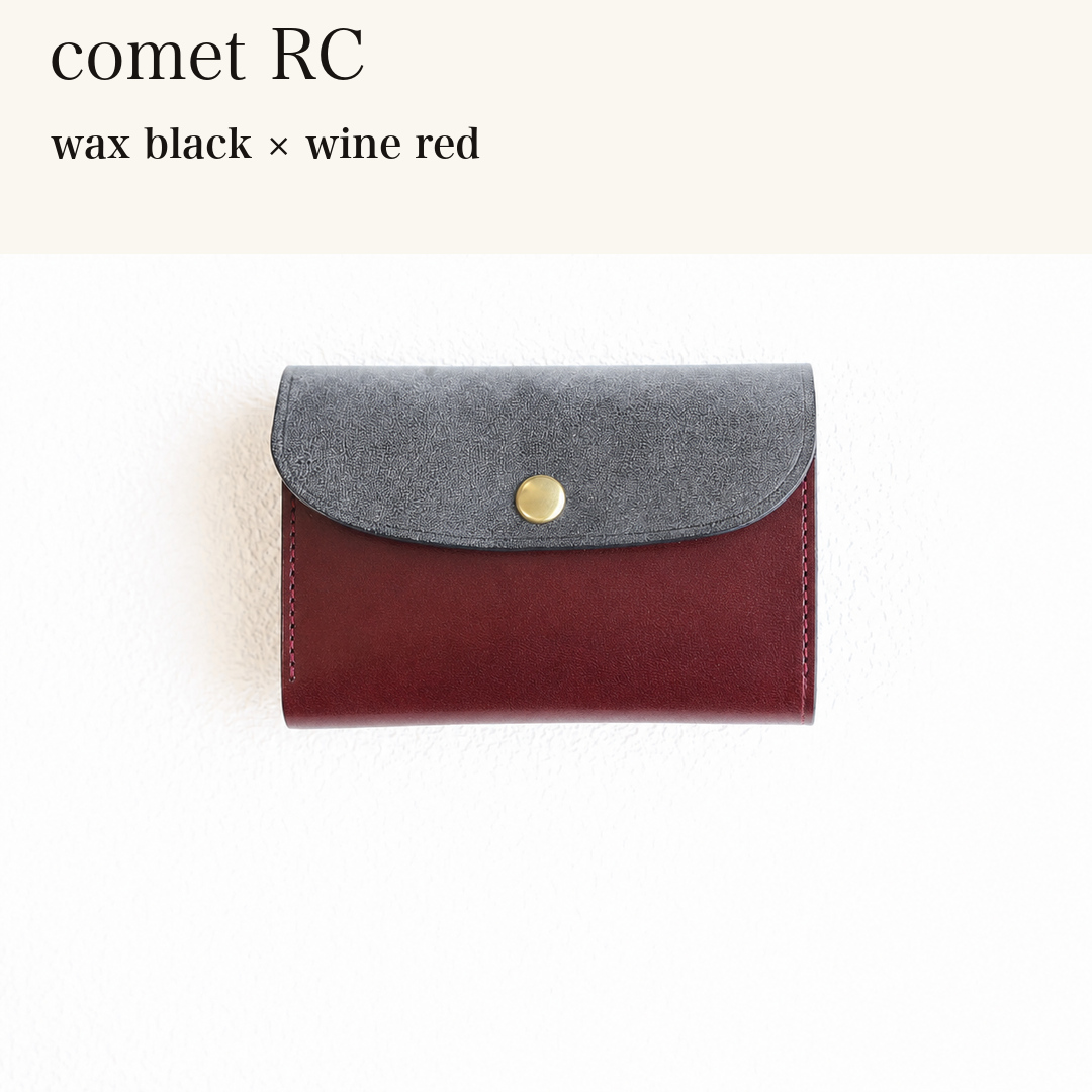 MINCHO-EN-2026-07-30|7214802993307|46753755103387|comet RC|wax black|wine red 本革財布・革小物 しぜんのしるし