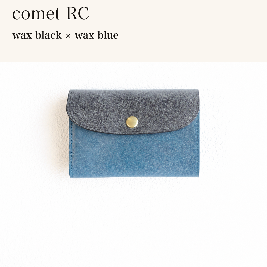 MINCHO-EN-2026-07-30|7214802993307|46753755201691|comet RC|wax black|wax blue 本革財布・革小物 しぜんのしるし