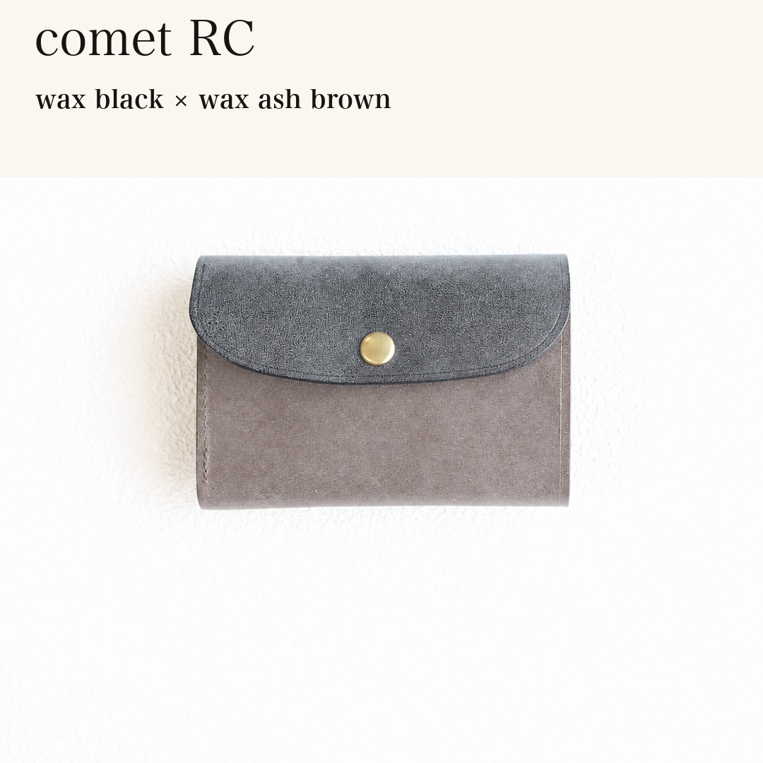 MINCHO-EN-2026-07-30|7214802993307|46753755267227|comet RC|wax black|wax ash brown 本革財布・革小物 しぜんのしるし