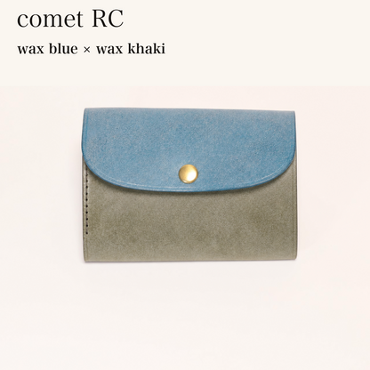 MINCHO-EN-2026-07-30|7214802993307|46753755562139|comet RC|wax blue|wax khaki 本革財布・革小物 しぜんのしるし