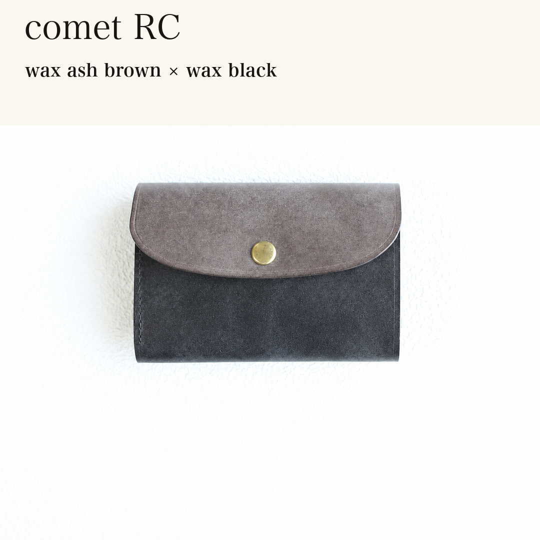 MINCHO-EN-2026-07-30|7214802993307|46753755955355|comet RC|wax ash brown|wax black 本革財布・革小物 しぜんのしるし