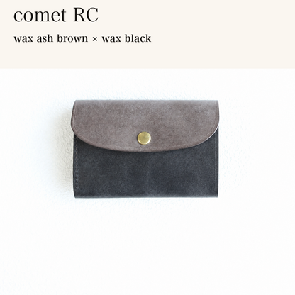 MINCHO-EN-2026-07-30|7214802993307|46753755955355|comet RC|wax ash brown|wax black 本革財布・革小物 しぜんのしるし