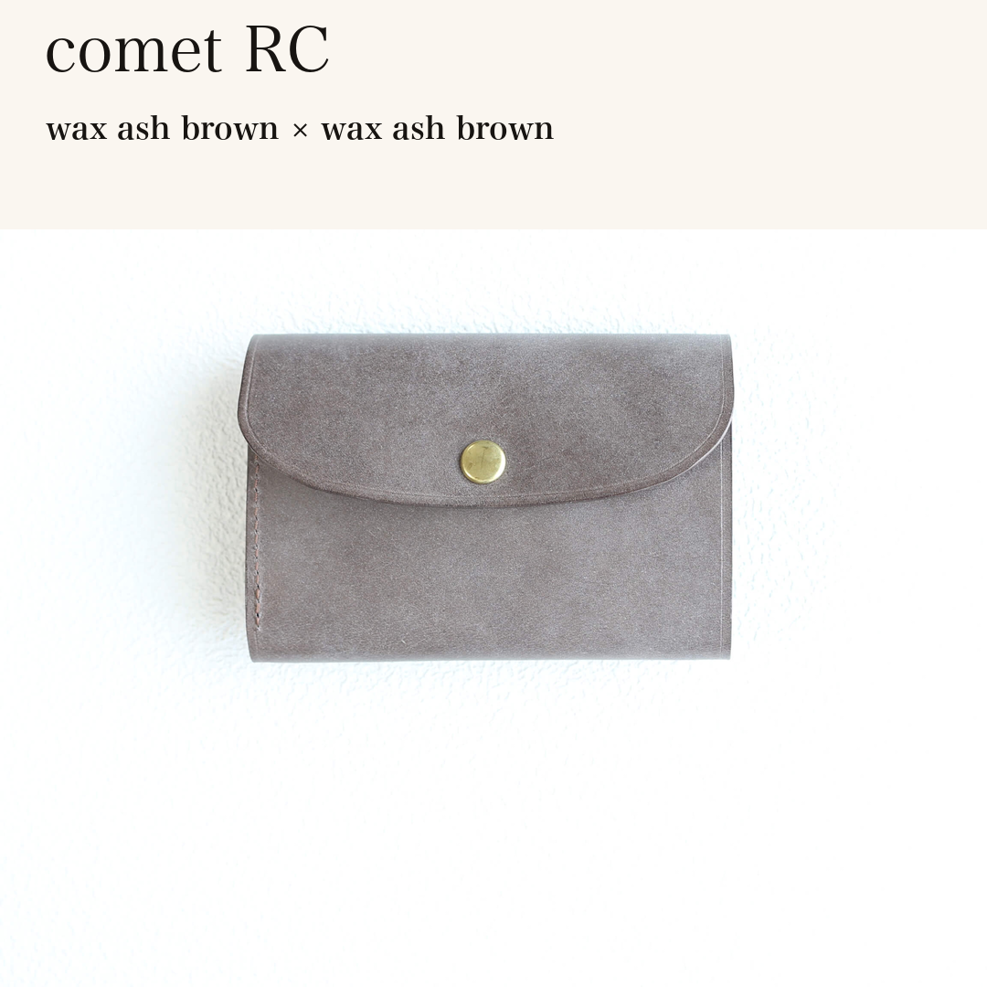 MINCHO-EN-2026-07-30|7214802993307|46753756053659|comet RC|wax ash brown|wax ash brown 本革財布・革小物 しぜんのしるし