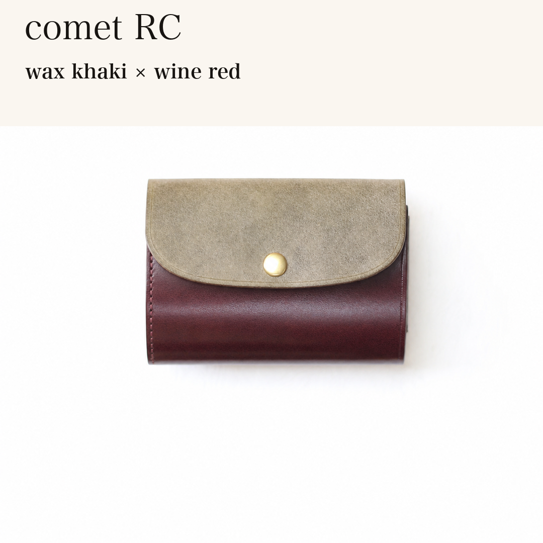 MINCHO-EN-2026-07-30|7214802993307|46753756151963|comet RC|wax khaki|wine red 本革財布・革小物 しぜんのしるし