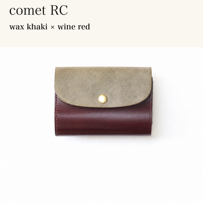 MINCHO-EN-2026-07-30|7214802993307|46753756151963|comet RC|wax khaki|wine red 本革財布・革小物 しぜんのしるし