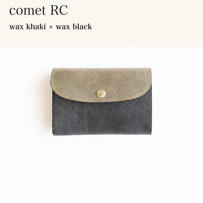 MINCHO-EN-2026-07-30|7214802993307|46753756217499|comet RC|wax khaki|wax black 本革財布・革小物 しぜんのしるし