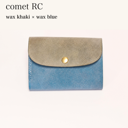 MINCHO-EN-2026-07-30|7214802993307|46753756250267|comet RC|wax khaki|wax blue 本革財布・革小物 しぜんのしるし