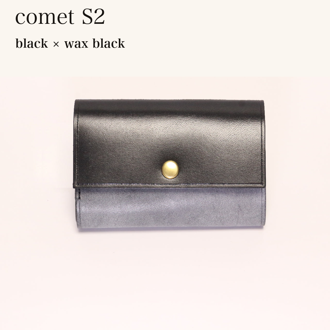MINCHO-EN-2026-07-30|7828211073179|46753756512411|comet S2|black|wax black 本革財布・革小物 しぜんのしるし