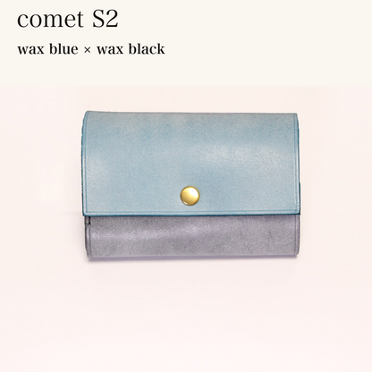 MINCHO-EN-2026-07-30|7828211073179|46753757560987|comet S2|wax blue|wax black 本革財布・革小物 しぜんのしるし