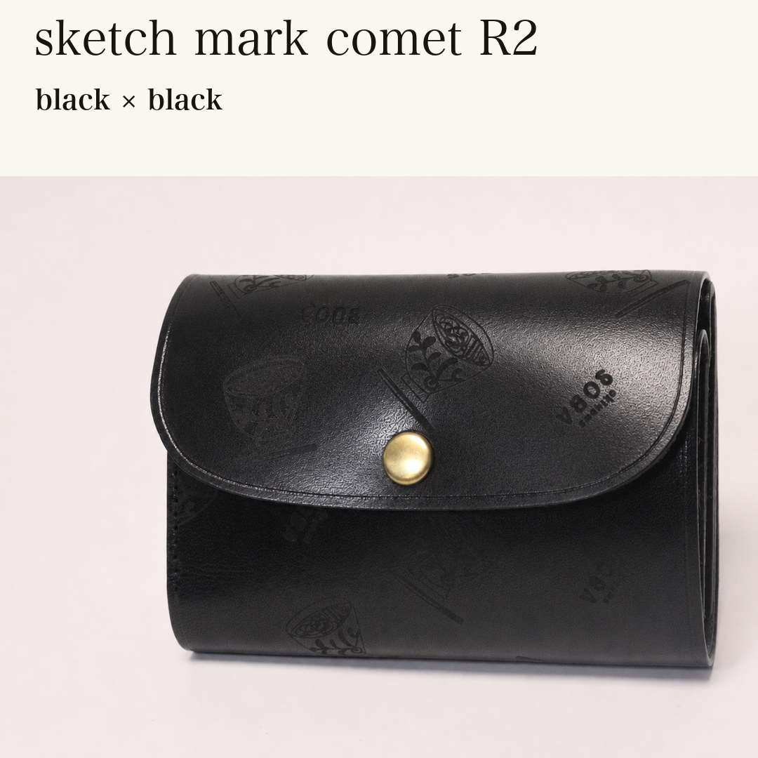 MINCHO-EN-2026-07-30|8511900418203|46753764901019|sketch mark comet R2|black|black 本革財布・革小物 しぜんのしるし